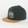 Kšiltovka Vans MN Wabash Snapback Darkest Zelená