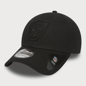 Kšiltovka New Era 3930 Nfl Blk On Blk Oakrai Černá