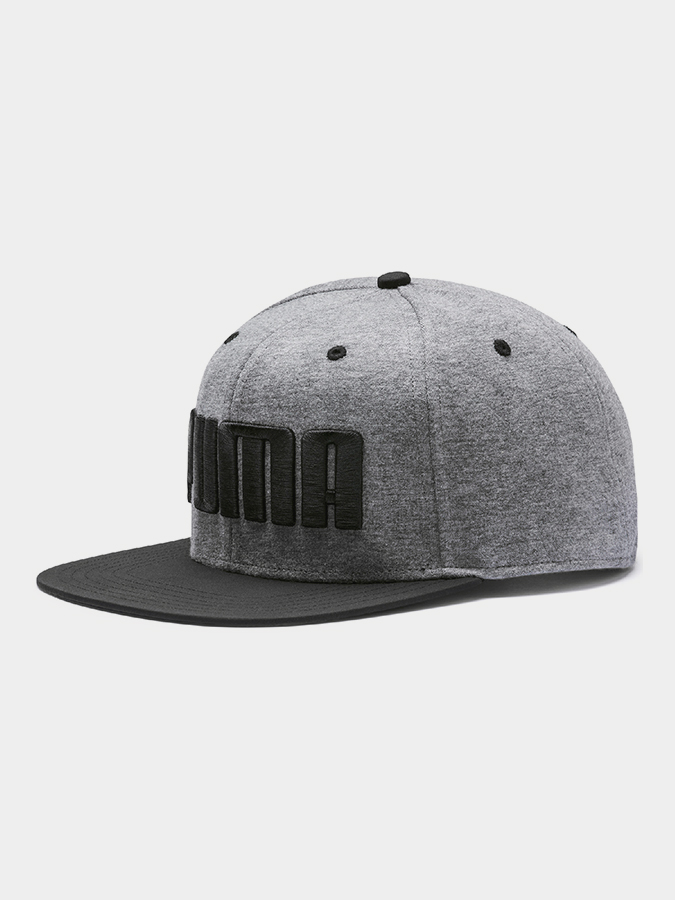 Kšiltovka Puma Flatbrim Cap Šedá