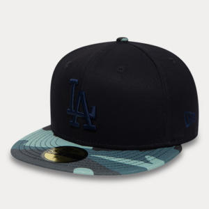 Kšiltovka New Era 5950 Mlb Camo Essential Losdod Černá