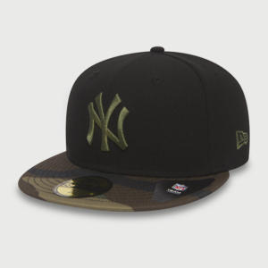 Kšiltovka New Era 5950 Contrast Camo Fitted NEYYAN Černá