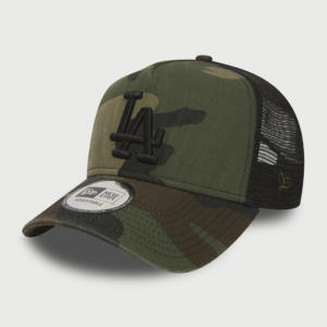 Kšiltovka New Era 940 MLB Af trucker washd camo truck LOSDOD Zelená