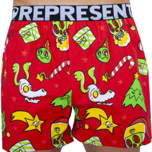 Pánské trenky Represent exclusive Mike xmas party XL Možnost vrácení zboží do 120 dnů!⭐