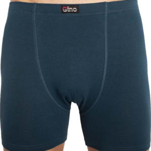 Pánské boxerky Gino petrolejové (74086) L Možnost vrácení zboží do 120 dnů!⭐