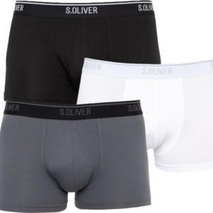 3PACK pánské boxerky S.Oliver vícebarevné (26.899.97.5623.12L1) S Možnost vrácení zboží do 120 dnů!⭐