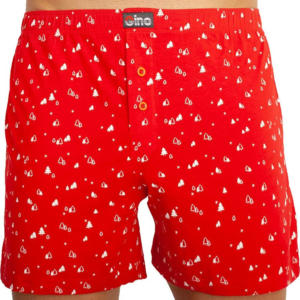 Pánské trenky Gino červené (75154) L Možnost vrácení zboží do 120 dnů!⭐