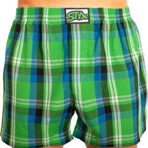 Pánské trenky Styx klasická guma nadrozměr vícebarevné (E830) 3XL Možnost vrácení zboží do 120 dnů!⭐