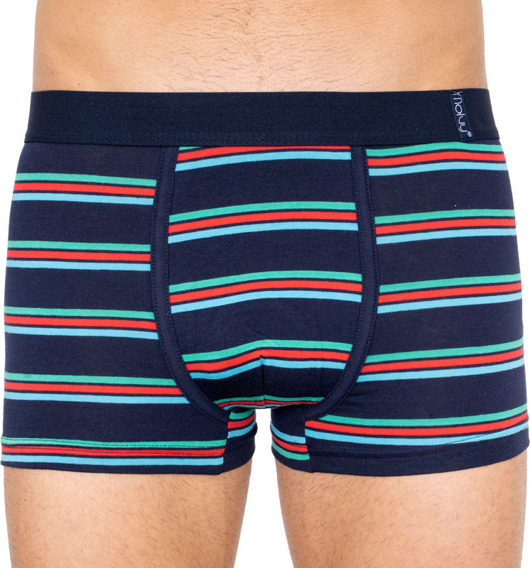 Pánské boxerky Molvy vícebarevné (MP-1005-BEU) M Možnost vrácení zboží do 120 dnů!⭐