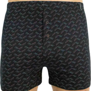 Pánské trenky Molvy černé (MP-1010-BBU) L Možnost vrácení zboží do 120 dnů!⭐