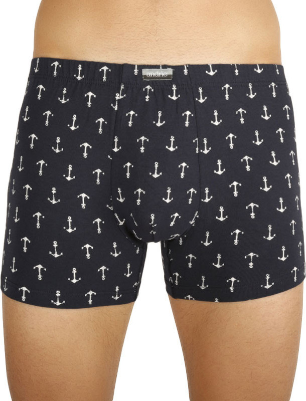 Pánské boxerky Andrie tmavě modré (PS 5392 E) M Možnost vrácení zboží do 120 dnů!⭐