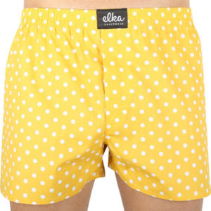 Pánské trenýrky ELKA žlutý puntík (P0037) L Možnost vrácení zboží do 120 dnů!⭐