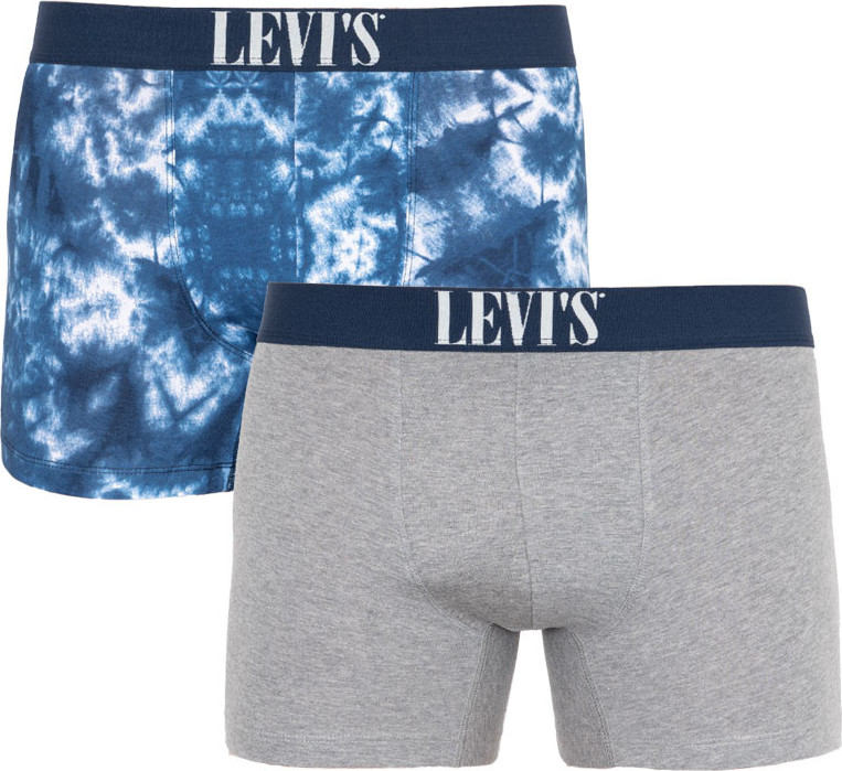 2PACK pánské boxerky Levis vícebarevné (905036001 005) L Možnost vrácení zboží do 120 dnů!⭐