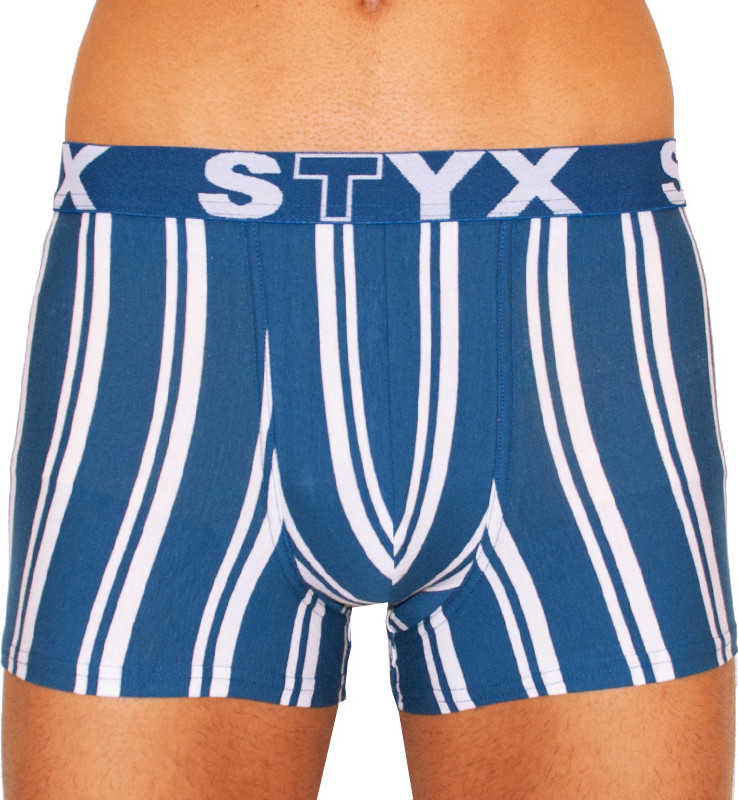 Pánské boxerky Styx sportovní guma vícebarevné (G767) S Možnost vrácení zboží do 120 dnů!⭐