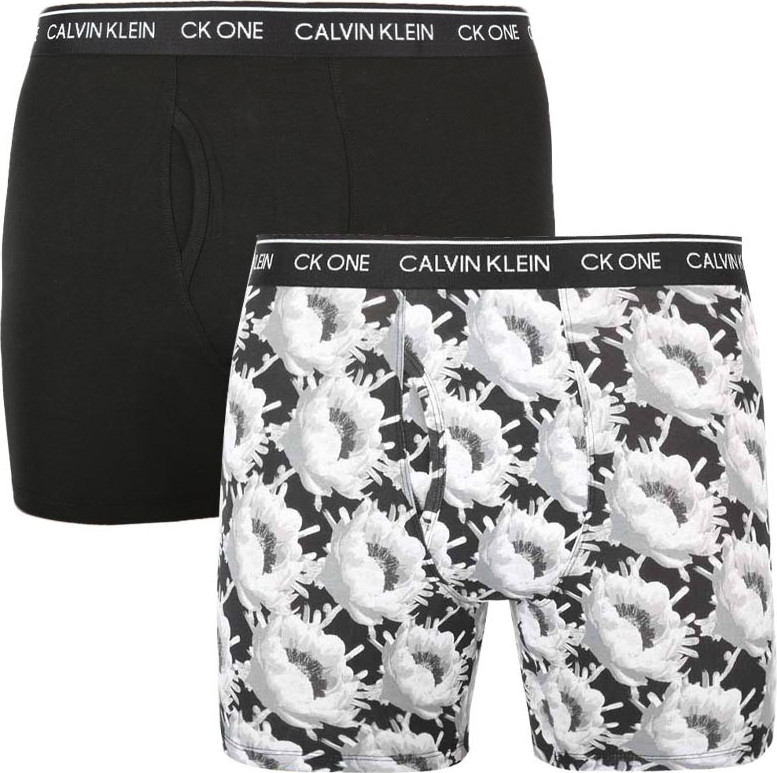 2PACK pánské boxerky CK ONE vícebarevné (NB2384A-M2Q) S Možnost vrácení zboží do 120 dnů!⭐