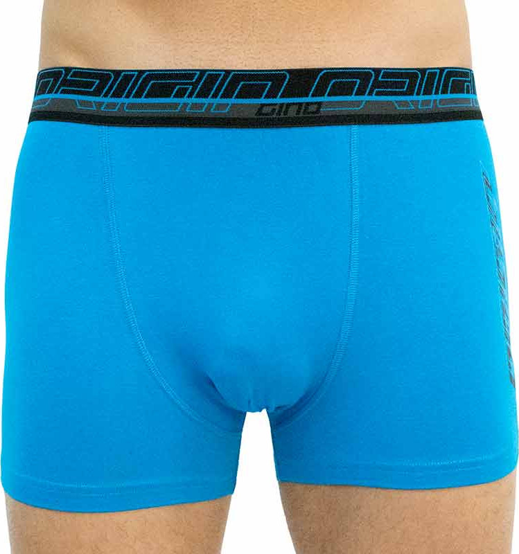 Pánské boxerky Gino modré (73093) L Možnost vrácení zboží do 120 dnů!⭐