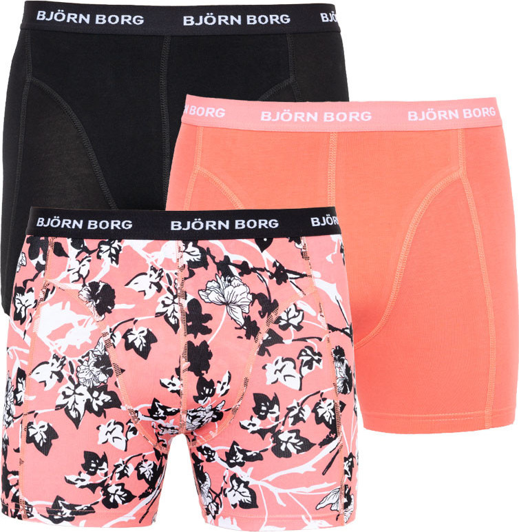 3PACK pánské boxerky Bjorn Borg vícebarevné (2011-1004-30621) XXL Možnost vrácení zboží do 120 dnů!⭐