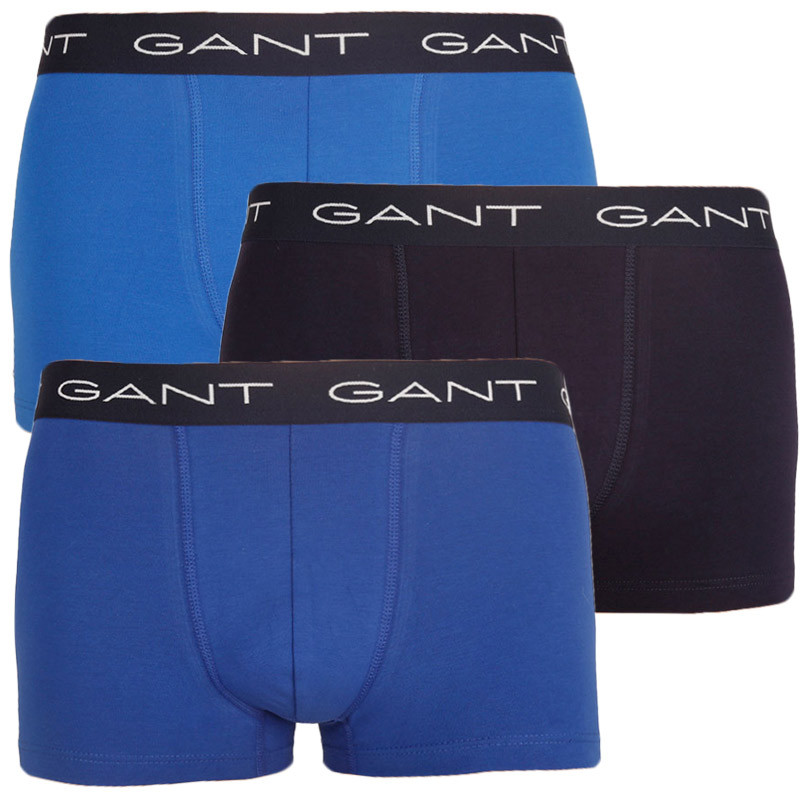 3PACK pánské boxerky Gant modré (902113003-422) L Možnost vrácení zboží do 120 dnů!⭐
