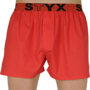 Pánské trenky Styx sportovní guma červené (B1064) L Možnost vrácení zboží do 120 dnů!⭐