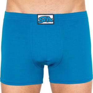Pánské boxerky Styx long klasická guma modré (F969) S Možnost vrácení zboží do 120 dnů!⭐