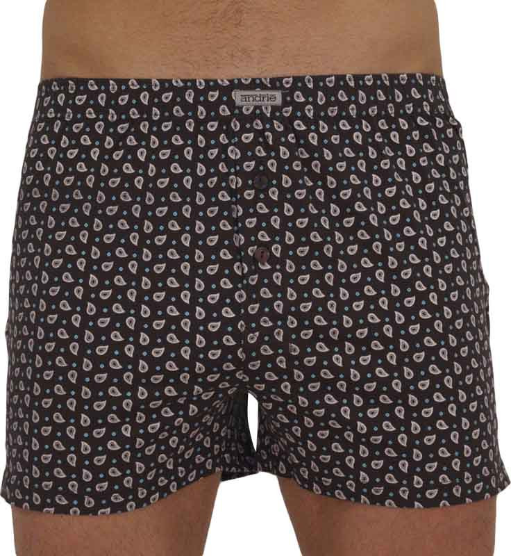 Pánské trenky Andrie tmavě šedé (PS 5537 B) L Možnost vrácení zboží do 120 dnů!⭐