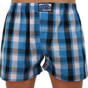 Bez obalu - Pánské trenky Styx klasická guma vícebarevné (A834) L Možnost vrácení zboží do 120 dnů!⭐