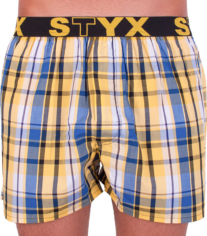 Pánské trenky Styx sportovní guma vícebarevné (B636) S Možnost vrácení zboží do 120 dnů!⭐