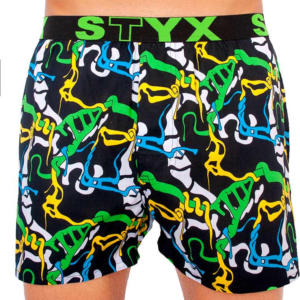 Pánské trenky Styx art sportovní guma jungle (B956) L Možnost vrácení zboží do 120 dnů!⭐