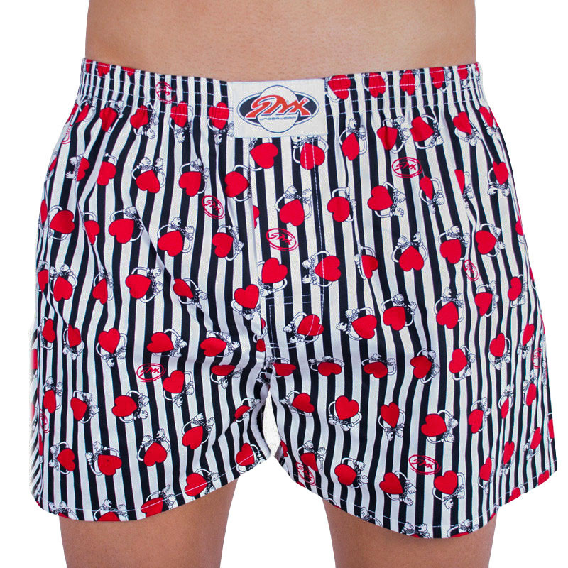 Pánské trenky Styx art klasická guma srdíčka (A752) XXL Možnost vrácení zboží do 120 dnů!⭐