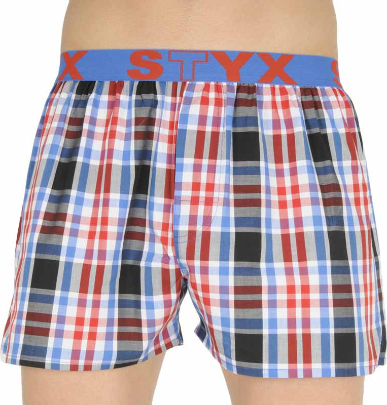 Pánské trenky Styx sportovní guma vícebarevné (B837) L Možnost vrácení zboží do 120 dnů!⭐