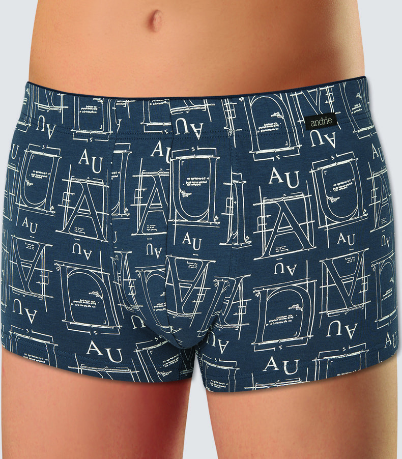 Pánské boxerky Andrie tmavě šedé (PS 5217 B) 3XL Možnost vrácení zboží do 120 dnů!⭐