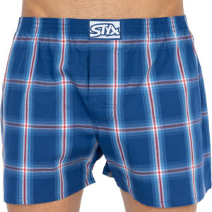 Pánské trenky Styx klasická guma nadrozměr vícebarevné (E812) 4XL Možnost vrácení zboží do 120 dnů!⭐