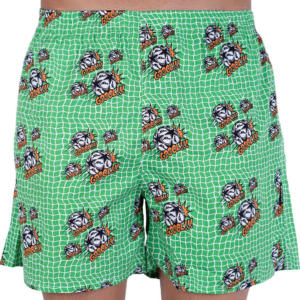 Pánské domácí trenky s kapsami Styx fotbal (D655) XL Možnost vrácení zboží do 120 dnů!⭐