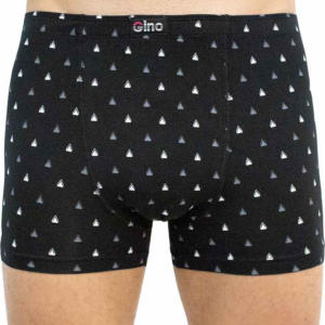 Pánské boxerky Gino černé (73098) XL Možnost vrácení zboží do 120 dnů!⭐