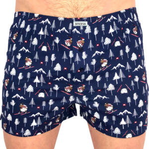 Pánské trenky Andrie tmavě modré (PS 5538 B) L Možnost vrácení zboží do 120 dnů!⭐