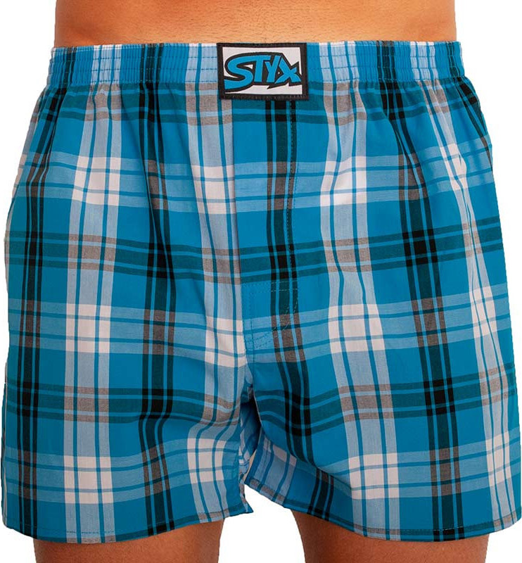 Pánské trenky Styx klasická guma nadrozměr vícebarevné (E821) 3XL Možnost vrácení zboží do 120 dnů!⭐