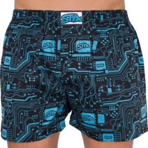 Pánské trenky Styx art klasická guma nadrozměr tišťák (E857) 5XL Možnost vrácení zboží do 120 dnů!⭐