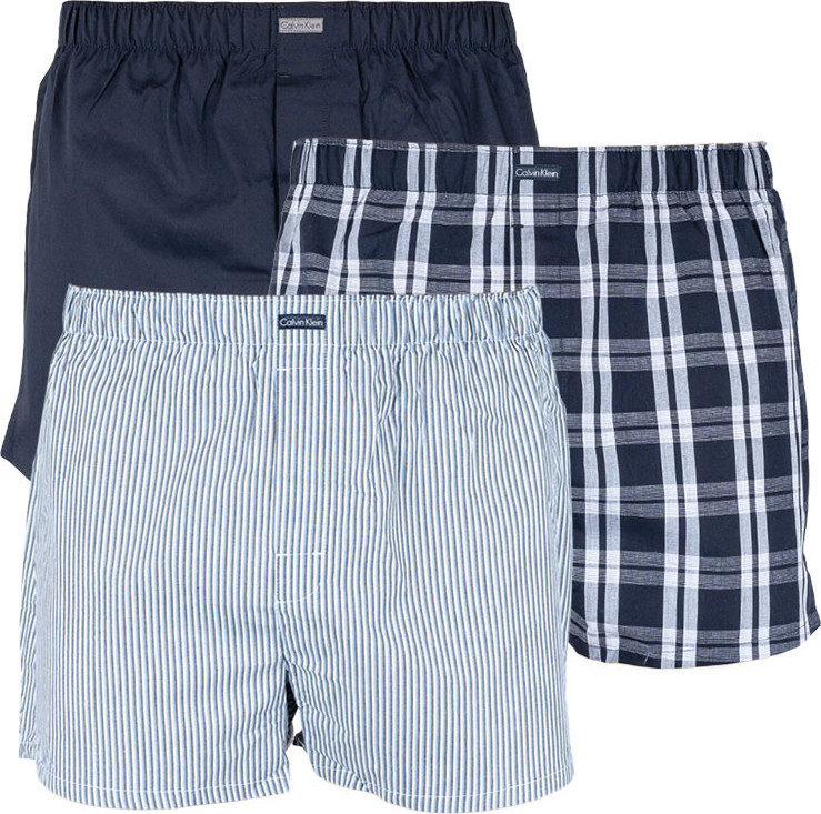 3PACK pánské trenky Calvin Klein classic fit vícebarevné (U1732A-TMM) XL Možnost vrácení zboží do 120 dnů!⭐