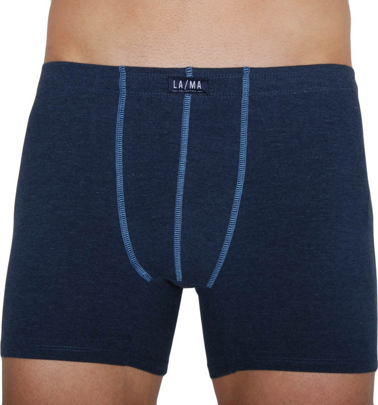 Pánské boxerky Lama tmavě modré (M-921 SZ2) XXL Možnost vrácení zboží do 120 dnů!⭐