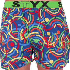 Pánské trenky Styx art sportovní guma barevné (B659) XL Možnost vrácení zboží do 120 dnů!⭐