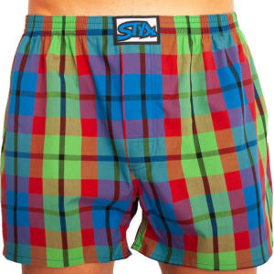 Pánské trenky Styx klasická guma vícebarevné (A827) L Možnost vrácení zboží do 120 dnů!⭐