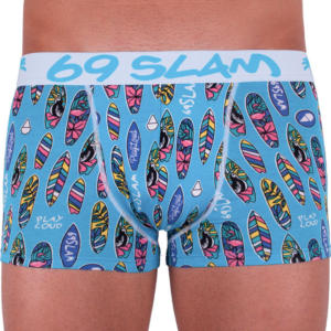 Pánské boxerky 69SLAM hip bamboo surfboard blue L Možnost vrácení zboží do 120 dnů!⭐