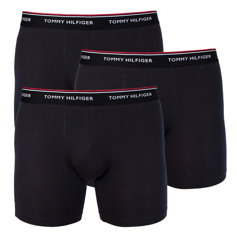 3PACK pánské boxerky Tommy Hilfiger černé (UM0UM00010 990) XXL Možnost vrácení zboží do 120 dnů!⭐