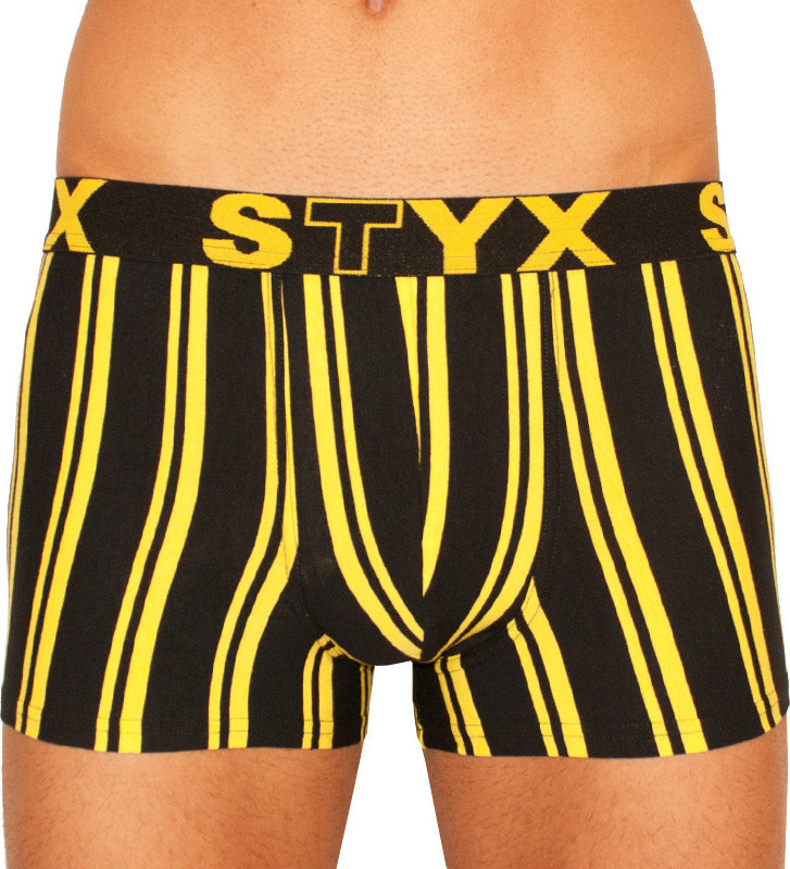 Pánské boxerky Styx sportovní guma vícebarevné (G762) M Možnost vrácení zboží do 120 dnů!⭐