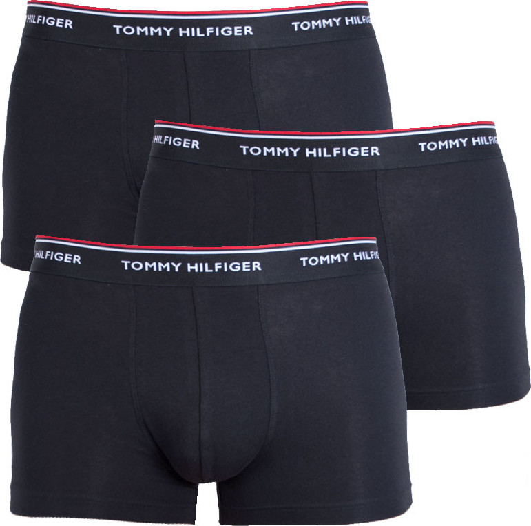 3PACK pánské boxerky Tommy Hilfiger černé (1U87903842 990) L Možnost vrácení zboží do 120 dnů!⭐