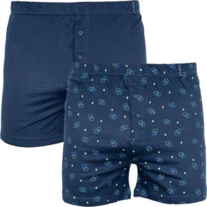 2PACK pánské trenky Molvy vícebarevné (KP-062-BBU) XL Možnost vrácení zboží do 120 dnů!⭐