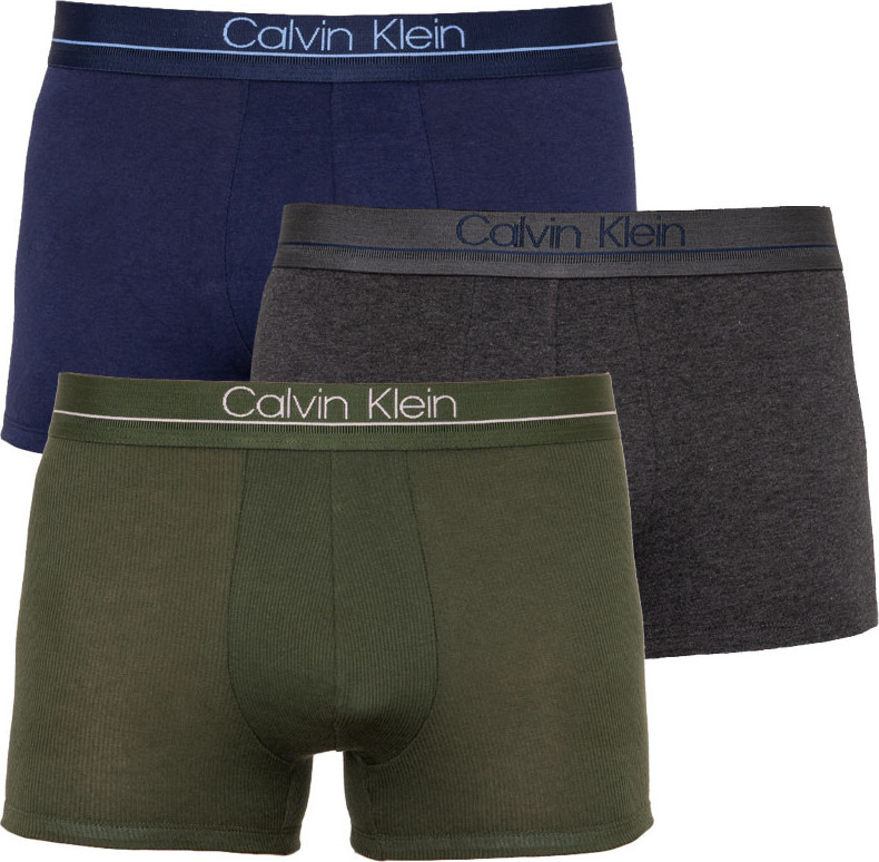 3PACK pánské boxerky Calvin Klein vícebarevné (NB2007A-NXB) XL Možnost vrácení zboží do 120 dnů!⭐