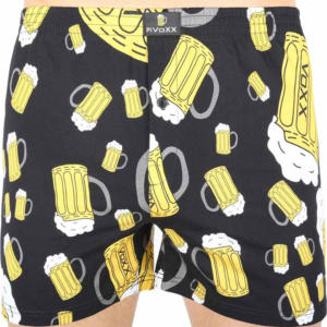 Pánské trenky VoXX černé (Karlos - pivo velké) XXL Možnost vrácení zboží do 120 dnů!⭐