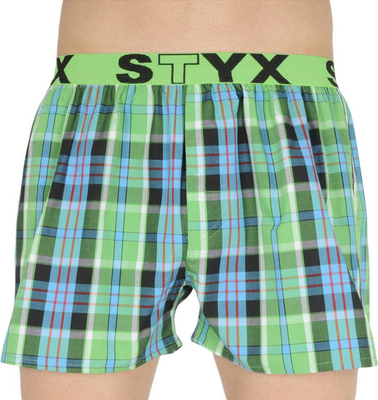 Pánské trenky Styx sportovní guma vícebarevné (B839) L Možnost vrácení zboží do 120 dnů!⭐