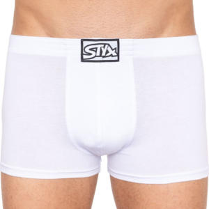Pánské boxerky Styx klasická guma bílé (Q1061) S Možnost vrácení zboží do 120 dnů!⭐