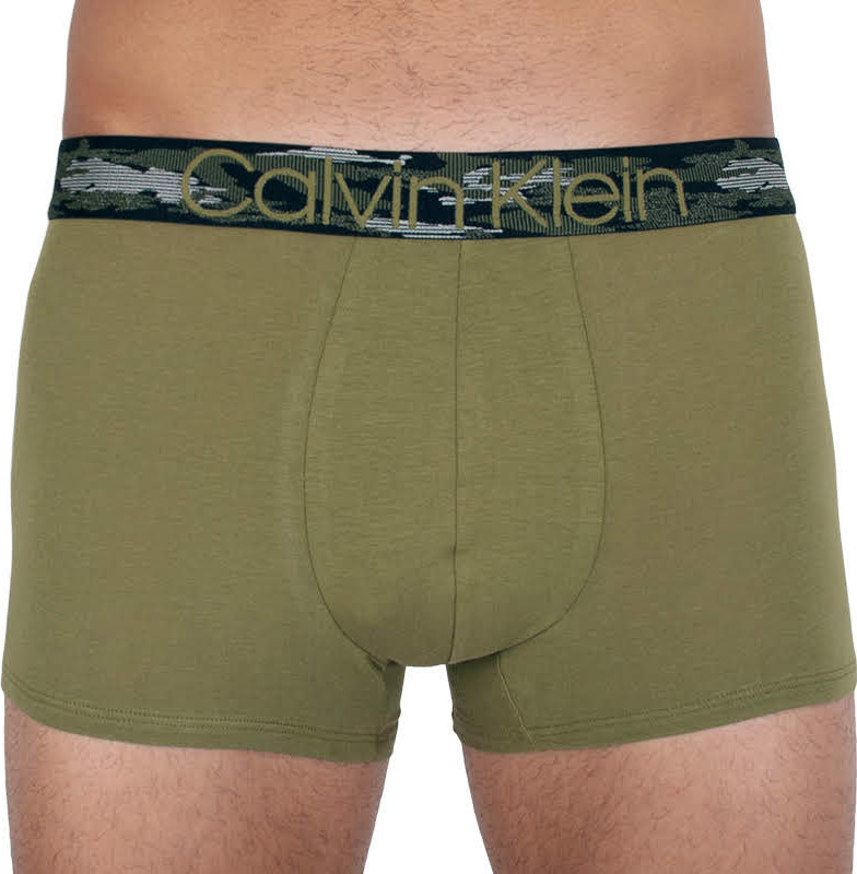Pánské boxerky Calvin Klein khaki (NB1590A-3XC) S Možnost vrácení zboží do 120 dnů!⭐